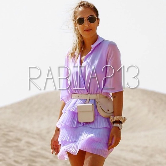 LAST 1!🔥ZARA LEATHER BELT WITH COIN POCKETS - Picture 3 of 16